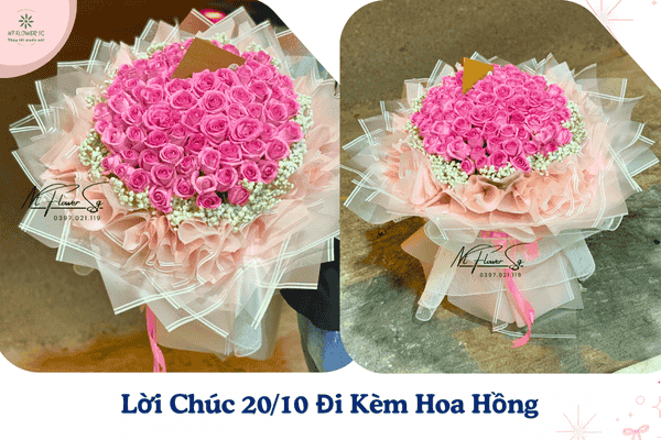 Gợi Ý Mẫu Hoa Chúc Mừng 20/10 Đặc Biệt & Ý Nghĩa